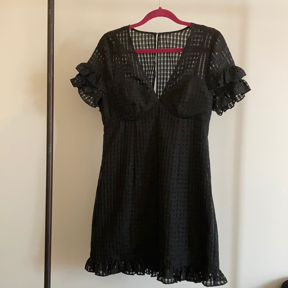 Black BCBG cocktail dress